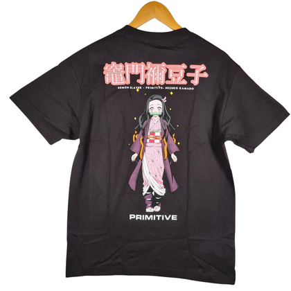 Primitive Skateboards X Demon Slayer Nezuko Kamado Tee - Black