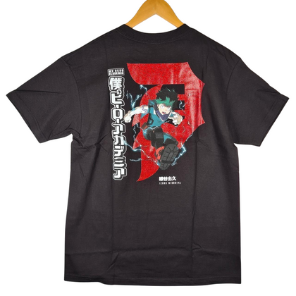 Primitive Skateboards X My Hero Academia Dirty P Izuku Midoriya Tee - Black