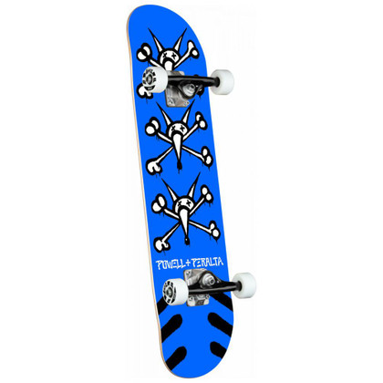 Powell Peralta Vato Rats 8" Skateboard Complete - Blue