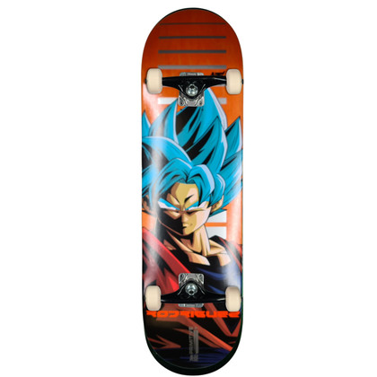 Primitive X Dragon Ball Z Bones STF Goku 8" Complete Skateboard 