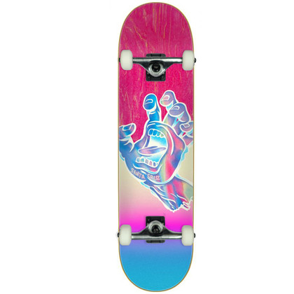 Santa Cruz Iridescent Screaming Hand 7.75" Complete Skateboard