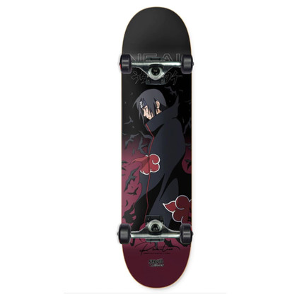 Primitive X Naruto Crow 8" Complete Skateboard - Bones Reds