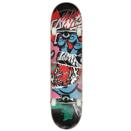 Santa Cruz Everslick Misprint Screaming Hand 7.75" Complete Skateboard