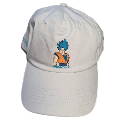 Primitive Champion Goku Hat - White