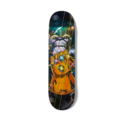 HUF X Marvel - Avengers Oh Snap Thanos Skateboard Deck