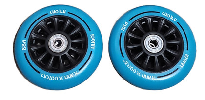 Slamm 100mm 88A Nylon Core Stunt Scooter Wheels - Blue/Black