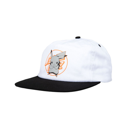 Santa Cruz x Pokemon - SC Pikachu Cap  - Black/White