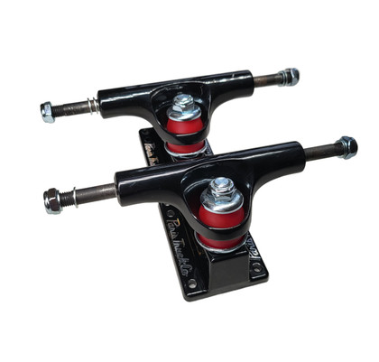 Paris Street 108mm Skateboard/Cruiser Trucks- Pair - Black