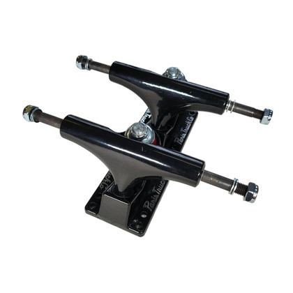 Paris Street 108mm Skateboard/Cruiser Trucks- Pair - Black