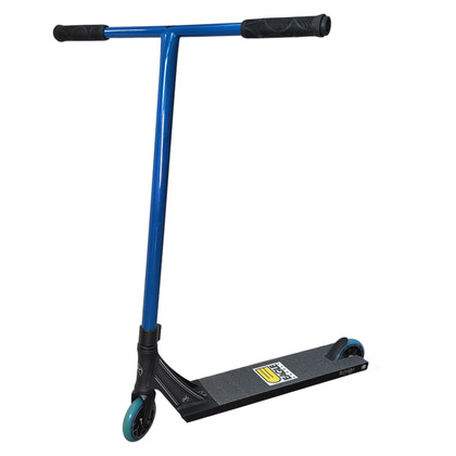 Addict Defender Adult Complete Stunt Scooter - Black/Blue