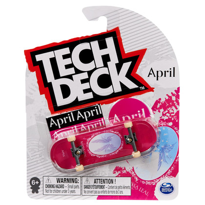 Tech Deck Fingerboard Skateboard - April Skateboards Rayssa Leal