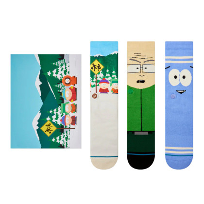 Stance X South Park Triple Sock Box Set