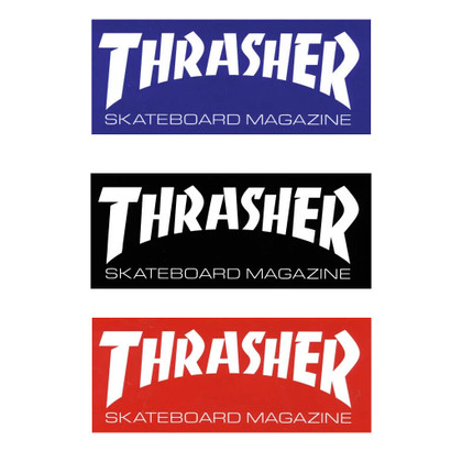 Thrasher Skate Mag Extra Large Stickers - 3 Pack