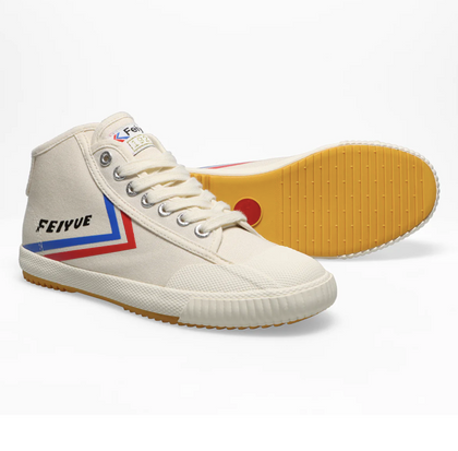 Feiyue Fe Mid Martial Arts Shoes - Ivory