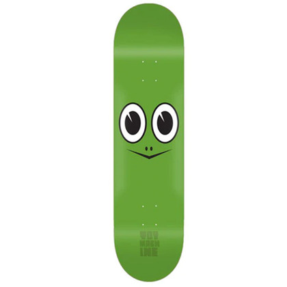 Toy Machine Turtle Face 8" Skateboard Deck - Green