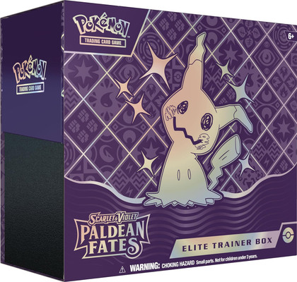 Pokémon Trading Card Game - Scarlet & Violet Paldean Fates - Elite Trainer Box