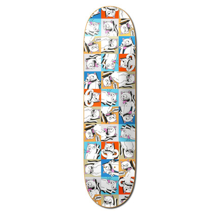 RIPNDIP Frustration 8" Skateboard Deck - Multi