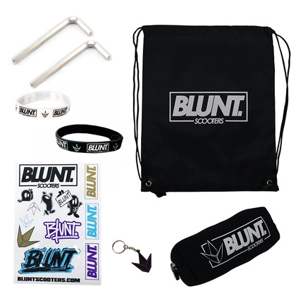 Blunt Envy Stunt Scooter Bundle - Bag/Pencil Case/Allen Keys/Keyring/Stickers