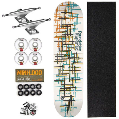 Foundation X Toy Machine Nails 8.5" Complete Skateboard