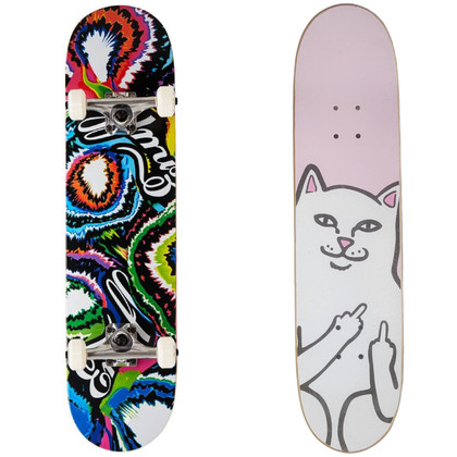 Enuff Acid 7.75" Complete Skateboard - RIPNDIP Lord Nermal