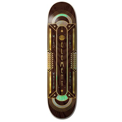 Element Pearl WWFE 8.25" Skateboard Deck - Brown