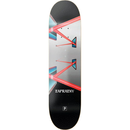 Primitive Zaprazny Refraction 8.38" Skateboard Deck - Black/Silver