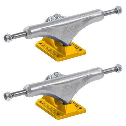 Enuff Decade 139 Skateboard Trucks 7.75" - 8.25" - Silver/Gold