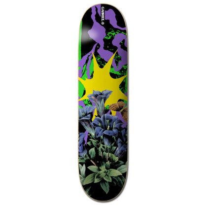 Element Combine Gabriel 8.25"Skateboard Deck - Purple/Yellow