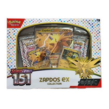 Pokémon Trading Card Game - Zapdos 151 EX - Collection Box