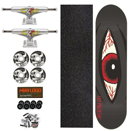 Toy Machine X Independent 8.125" Eye Complete Skateboard - Indy Trucks