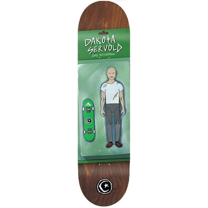 Foundation Dakota Servold Action Figure Pro 8.38" Skateboard Deck