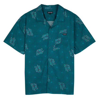 Santa Cruz Shirt - Other Solitaire Dot Shirt - Verdigris