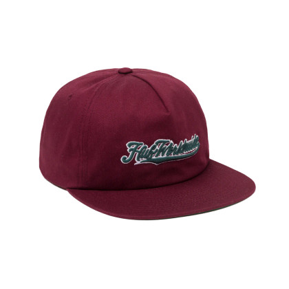 HUF Worldwide Crackerjack Snapback Hat - Berry