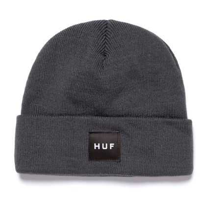 HUF Worldwide Essentials Box Logo Beanie Hat - Sycamore