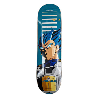 Primitive X Dragon Ball Z Vegeta Skateboard Deck - EX DISPLAY