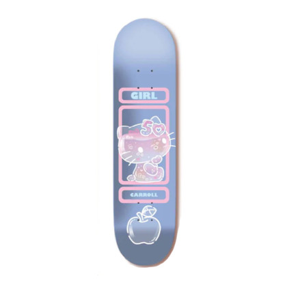 Girl x Hello Kitty Skateboard Deck 50th Anniversary - 8.375 Inch - Purple