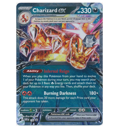 Pokemon TCG Scarlet & Violet Promo SVP196 Charizard ex
