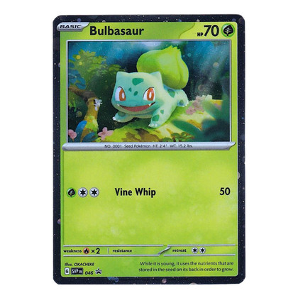 Pokemon TCG Bulbasaur #46 Promo Card SVP 046