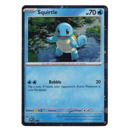 Pokemon TCG Squirtle #48 Promo Card SVP 048