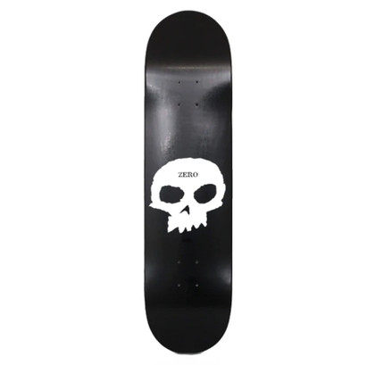 Zero Single Skull Skateboard Deck 7.75"