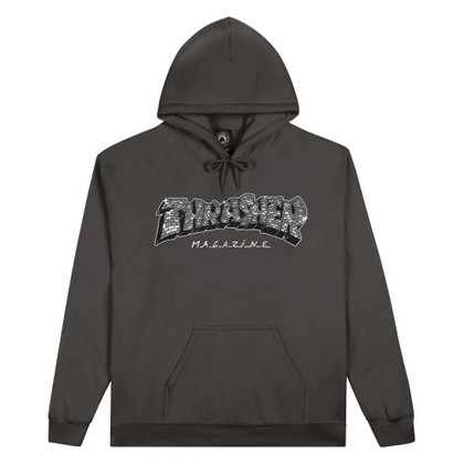 Thrasher x Spanky Disco Hoodie - Charcoal