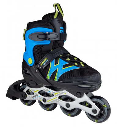 Skatelife Motion Inline Roller Skates - Black/Blue - Adjustable
