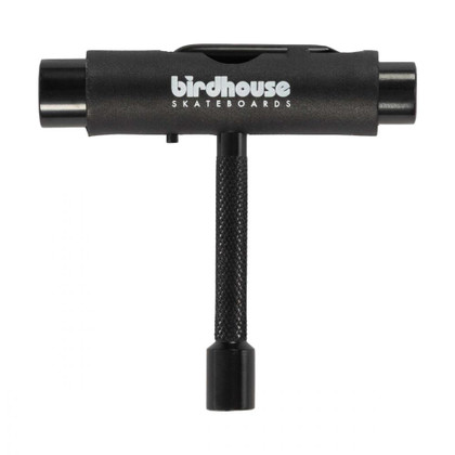 Birdhouse Skateboard Metal All In One Multi Function T Tool - Black