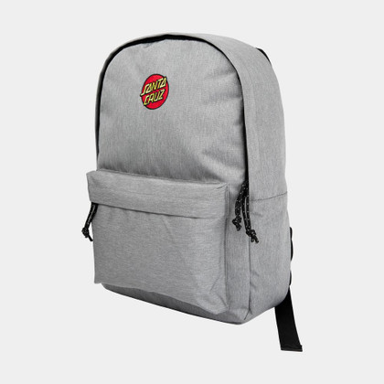 Santa Cruz Skateboards Classic Dot Emb Backpack - Stone Grey