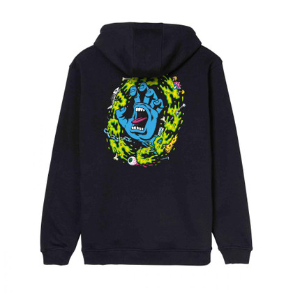 Santa Cruz Skateboards Slime Scream Hoodie - Black