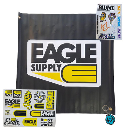 Eagle Supply Co Stunt Scooter Banner + Extras