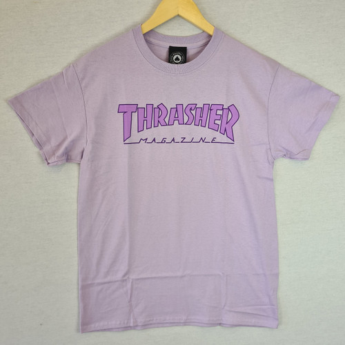 thrasher pink tee