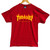 Thrasher Flame Logo Tee - Cardinal Red
