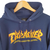 Thrasher Skateboard Fire Logo Hoodie - Navy
