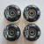 Baker Wheels 51mm and Abec 5 bearings - Black/White